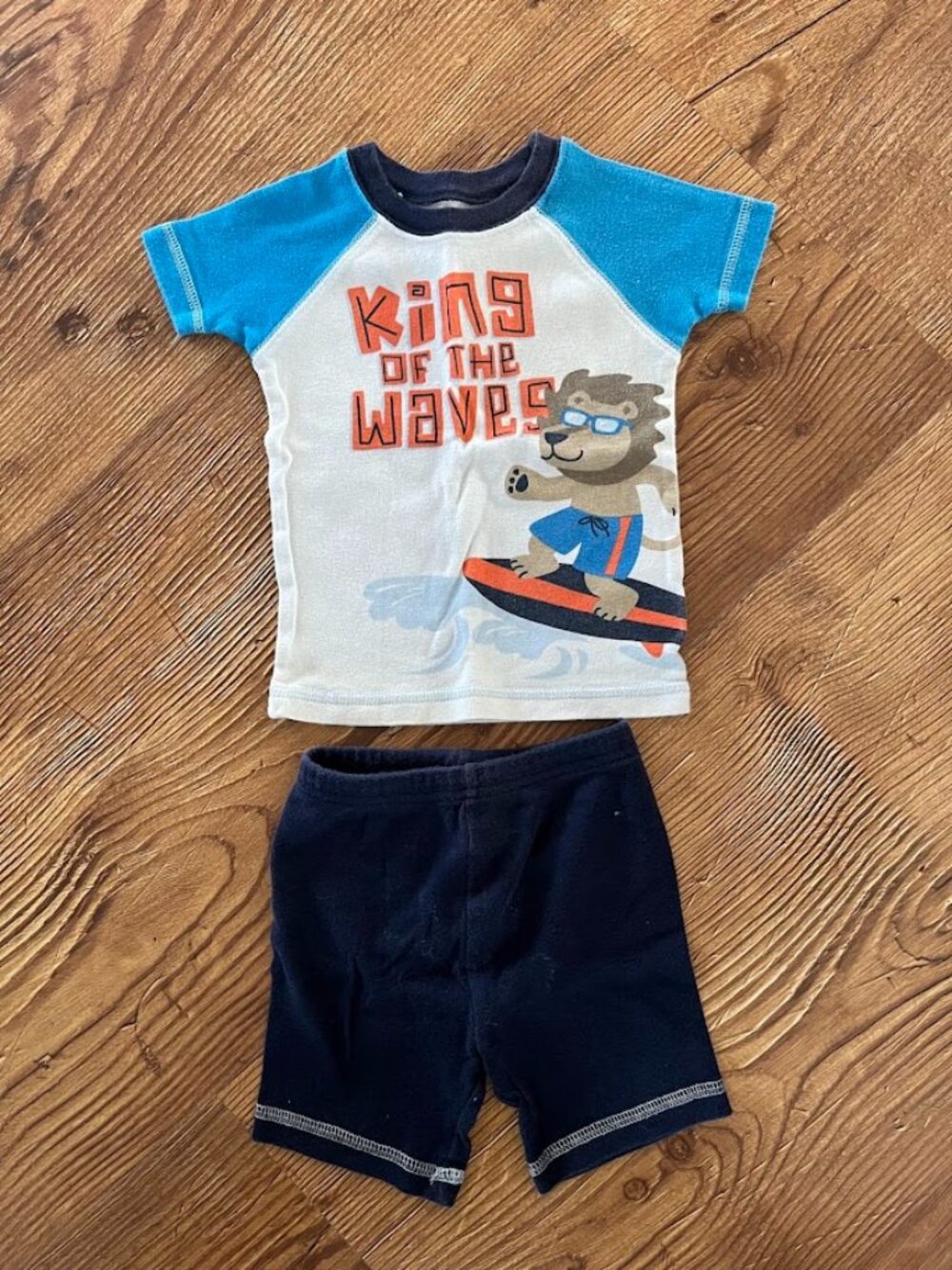 Carter's Just One Year 2 Piece Summer Pajama Set, 12 Month